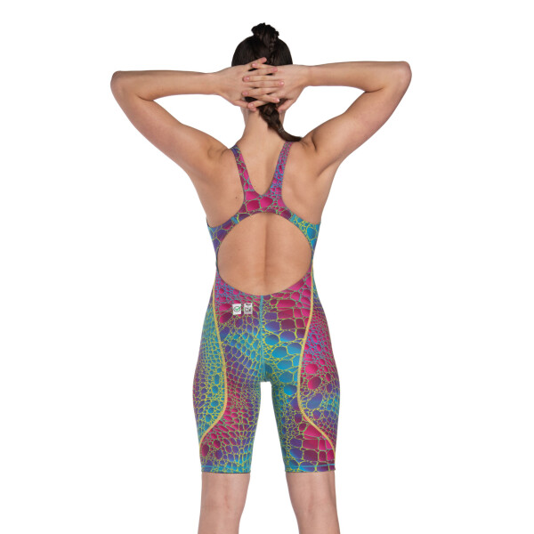 Malla De Competicion Para Mujer Arena Women's Powerskin St Next Open Back Limited Edition Aurora Caimano