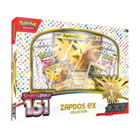 Pokémon TCG: Scarlet & Violet 151 - Collection Zapdos ex [Inglés] Pokémon TCG: Scarlet & Violet 151 - Collection Zapdos ex [Inglés]