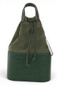 Matera bolso con división Verde