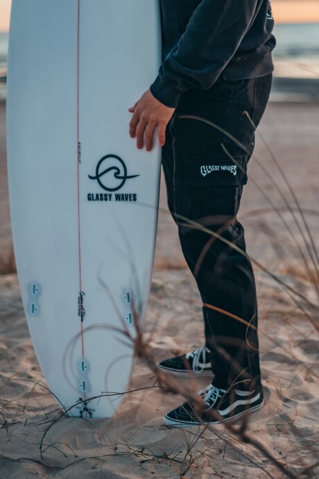 Pantalón Cargo Pana / Negro U