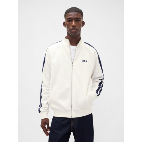 J - FM LOGO TRACK JACKET CARLS STONE