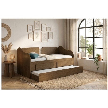 CAMA MARINERA 2 CAJONES CON AUXILIAR NATURE CAMA MARINERA 2 CAJONES CON AUXILIAR NATURE
