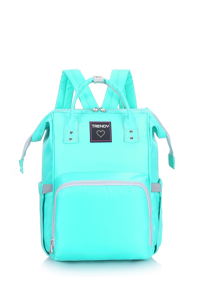 Mochila Maternal Trendy - Verde aqua 