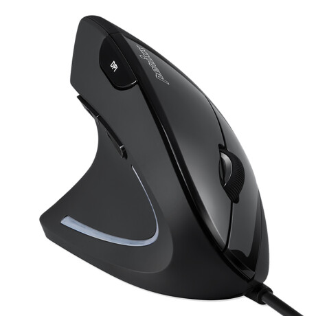 Mouse Zurdo Ergonómico Usb Perixx 513 001
