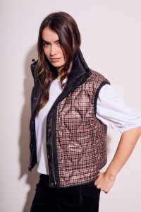 Chaleco Reversible Negro