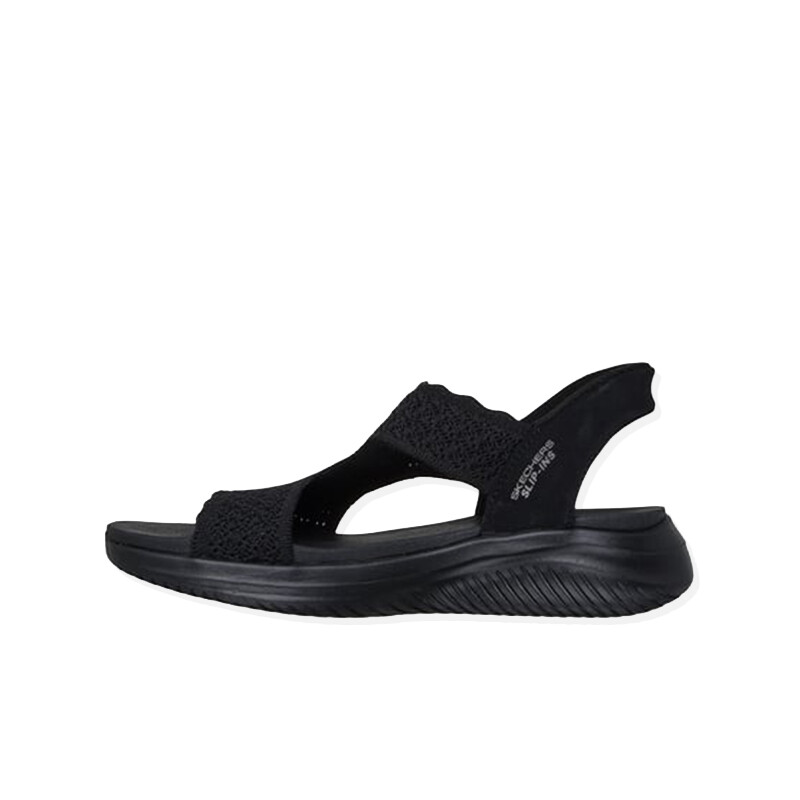 Sandalias Slip-ins: Ultra Flex 3.0 - Sunny Path Negro
