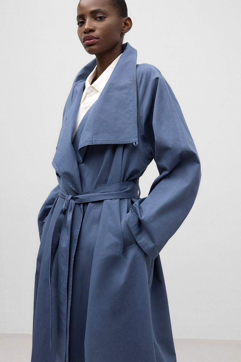 GABARDINA Azul