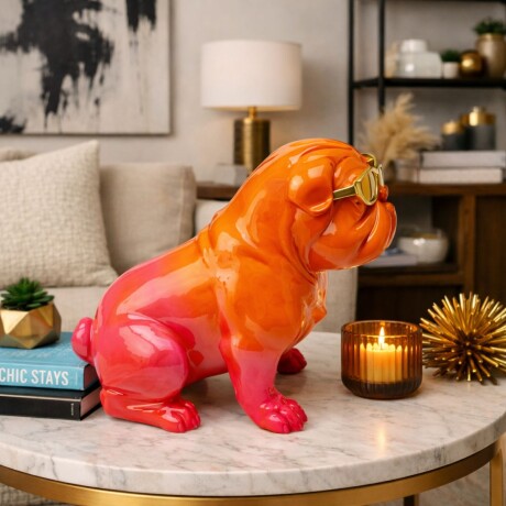 DECORACION FASHION DOG Naranja - Small