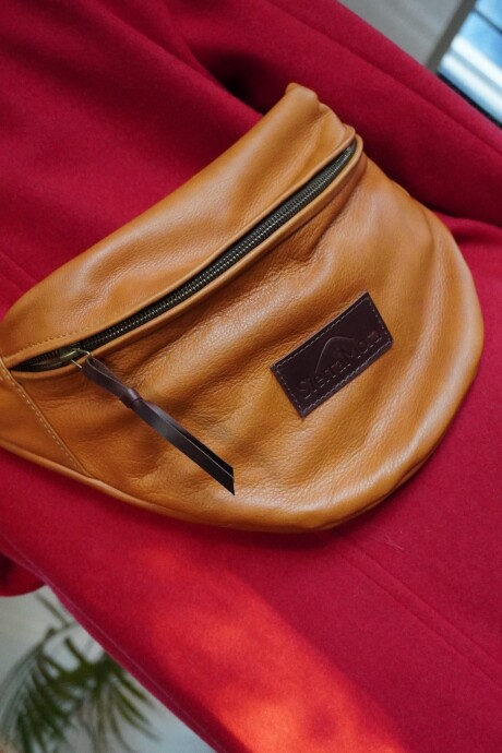 Leather Fanny Pack Honey