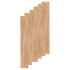Piso Vinilico Madera Autoadhesivo Tabla De Pegar 2 M2 10 mm® Variante Color Marron Claro 2