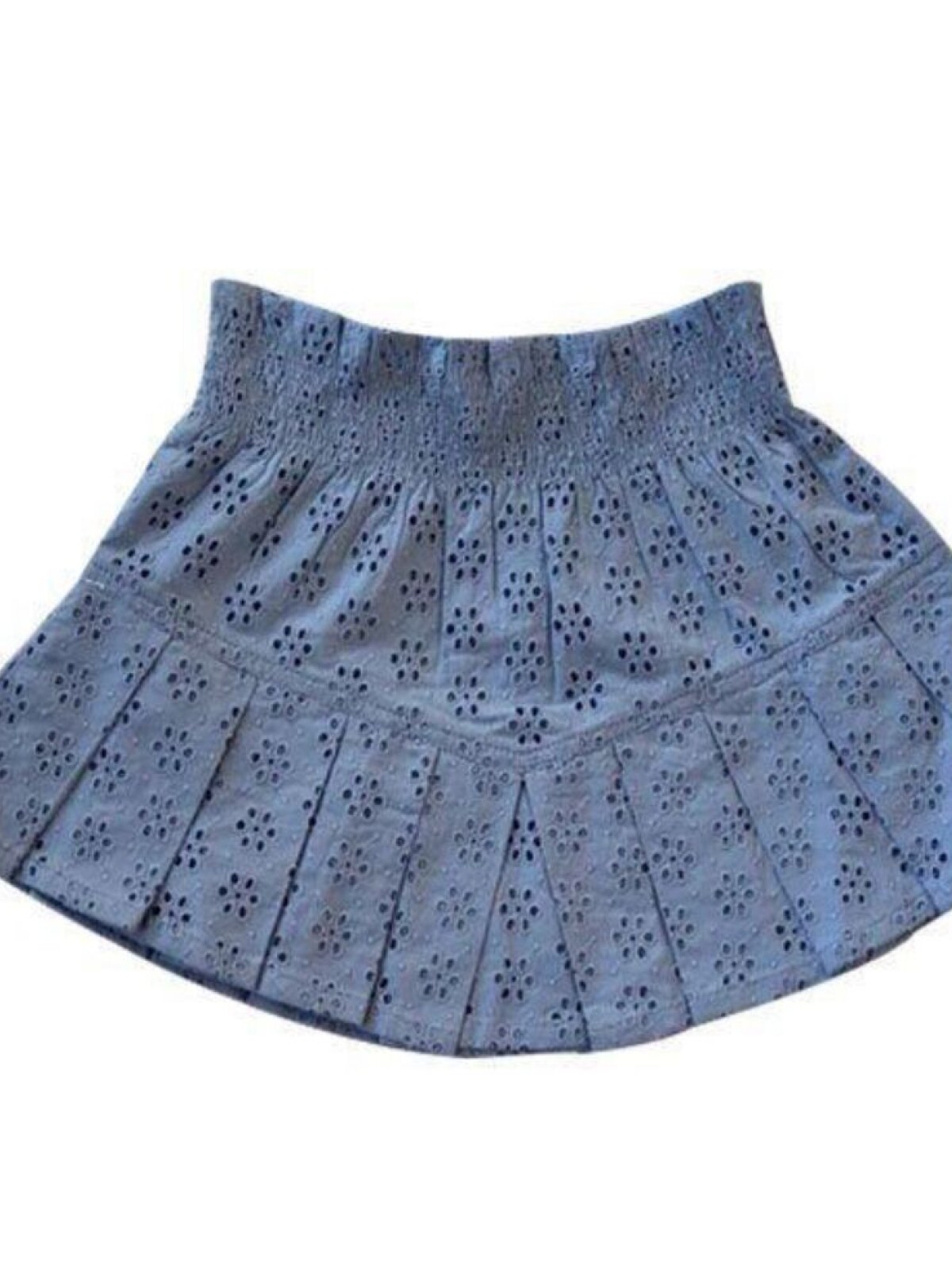 Pollera Broderie Azulino Pollera Broderie Azulino