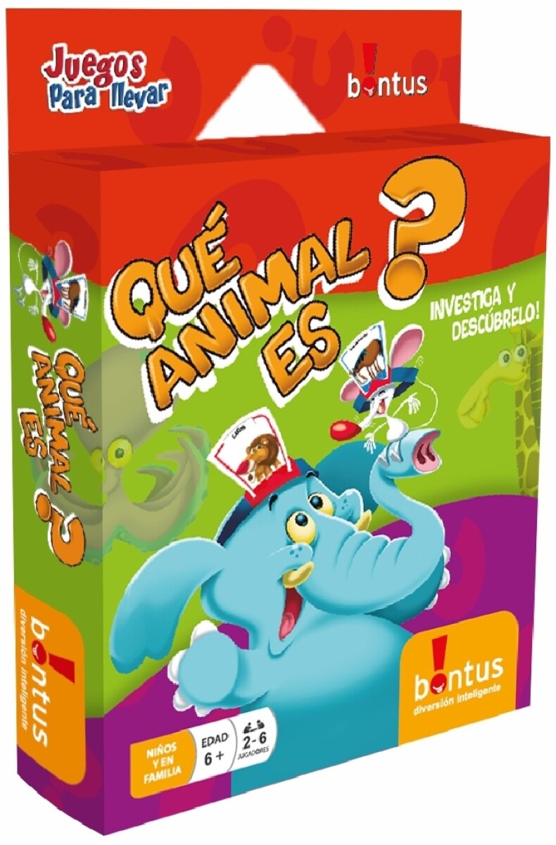 Juegos Para Llevar Que Animal Es? Bontus 