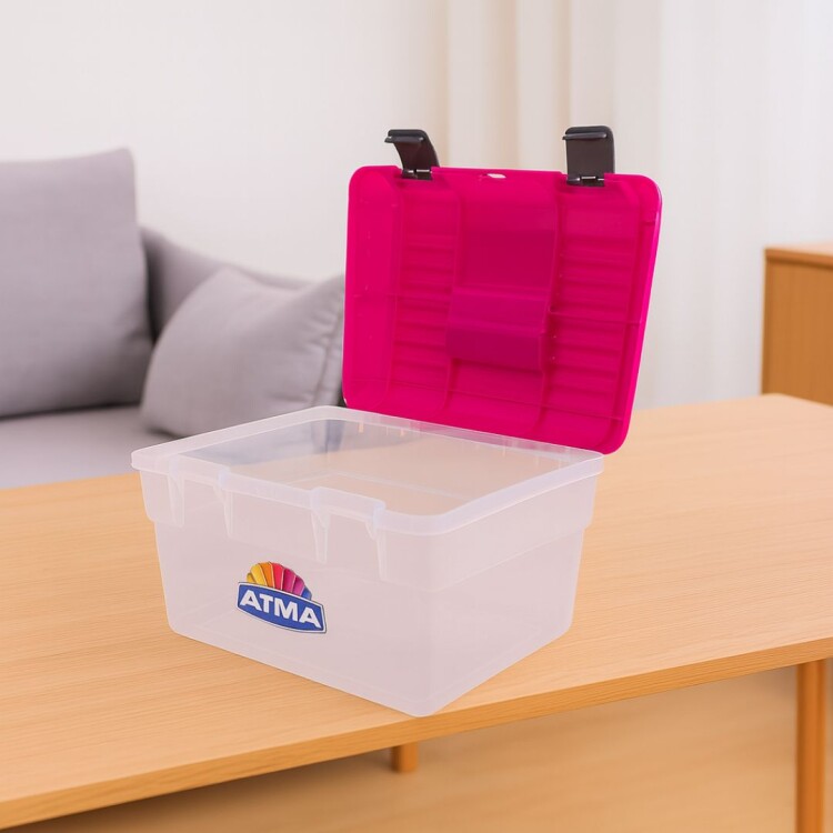 CAJA VALIJA ORGANIZADORA ATMA HANDY BOX 16 LITROS CAJA VALIJA ORGANIZADORA ATMA HANDY BOX 16 LITROS
