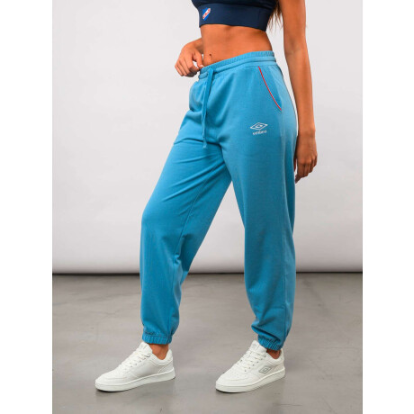 Pantalón Largo Aura de Mujer Celeste