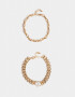 Pulseras Flexibles Sets Vintage Sets De Pulseras Vintage - Dorado