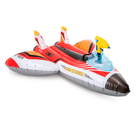 Flotador Intex Avión Inflable Con Pistola De Agua Inx057536