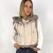 CHALECO SLOWLYMGF95 BEIGE