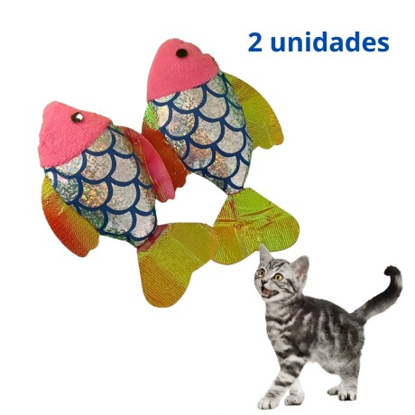 PAR DE PECES COLORIDOS Y BRILLOSOS Par De Peces Coloridos Y Brillosos