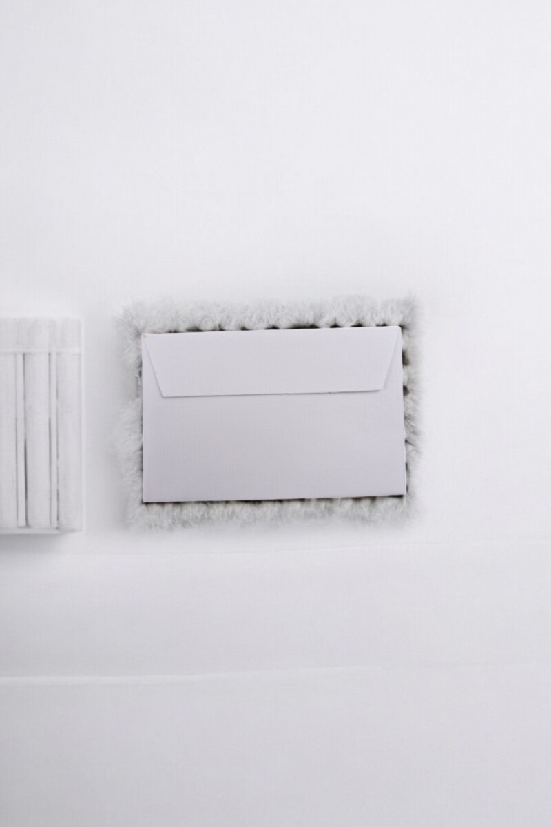 Sobre color 120 grs 6,5x10 cm. - BLANCO 