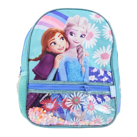 Mochila pre escolar 12´ Frozen Elsa y Anna flores Mochila pre escolar 12´ Frozen Elsa y Anna flores