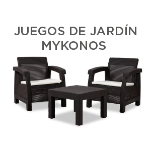 JUEGO DE JARDÍN MYKONOS