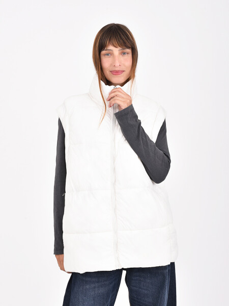 CHALECO OLIVIA CREMA