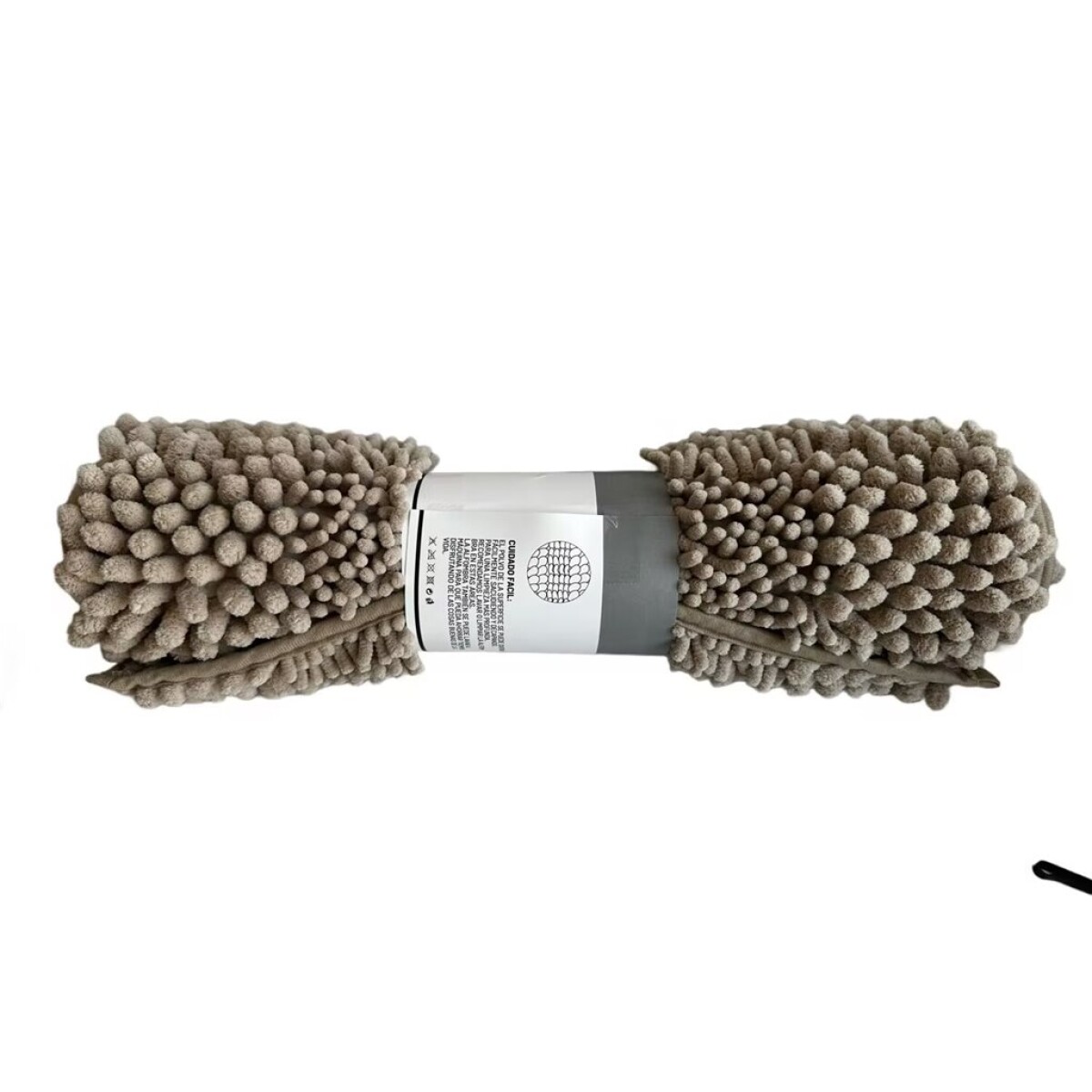 ALFOMBRA DE BAÑO SHAGGY 45X70CM BEIGE 