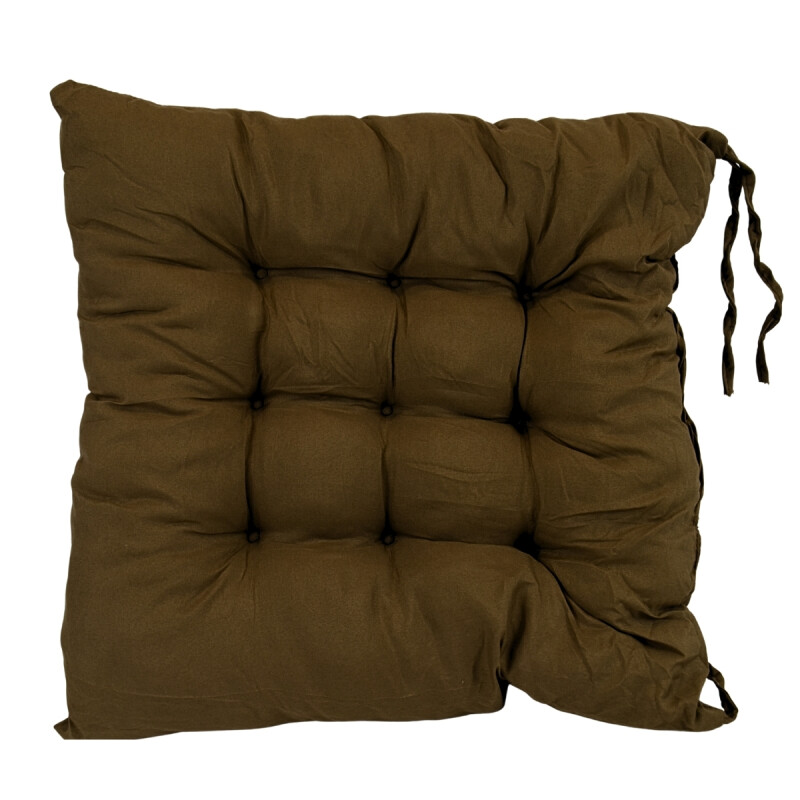 Almohadón para sillas 35x35 MARRON