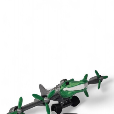 Figuras Articuladas Meme Italiano Brainrot Bombardiro Crocodilo