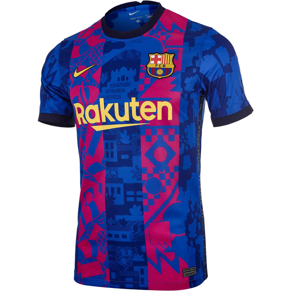 Camiseta Nike Futbol Hombre FCB - Color Único 