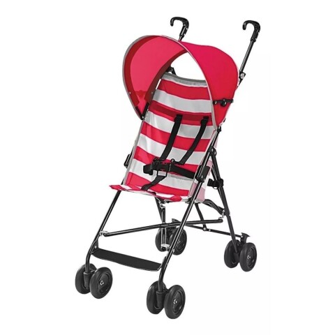 Coche paragüitas Multikids Baby Navy Rojo con chasis color negro Coche paragüitas Multikids Baby Navy Rojo con chasis color negro