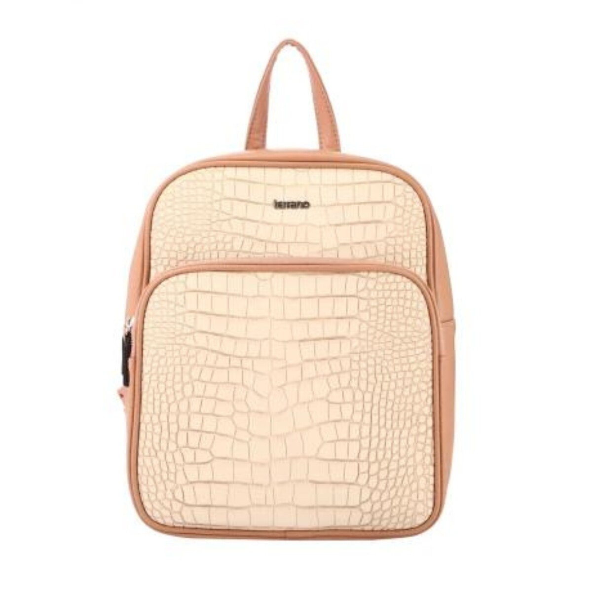 Mochila Terrano Croco - BEIGE 