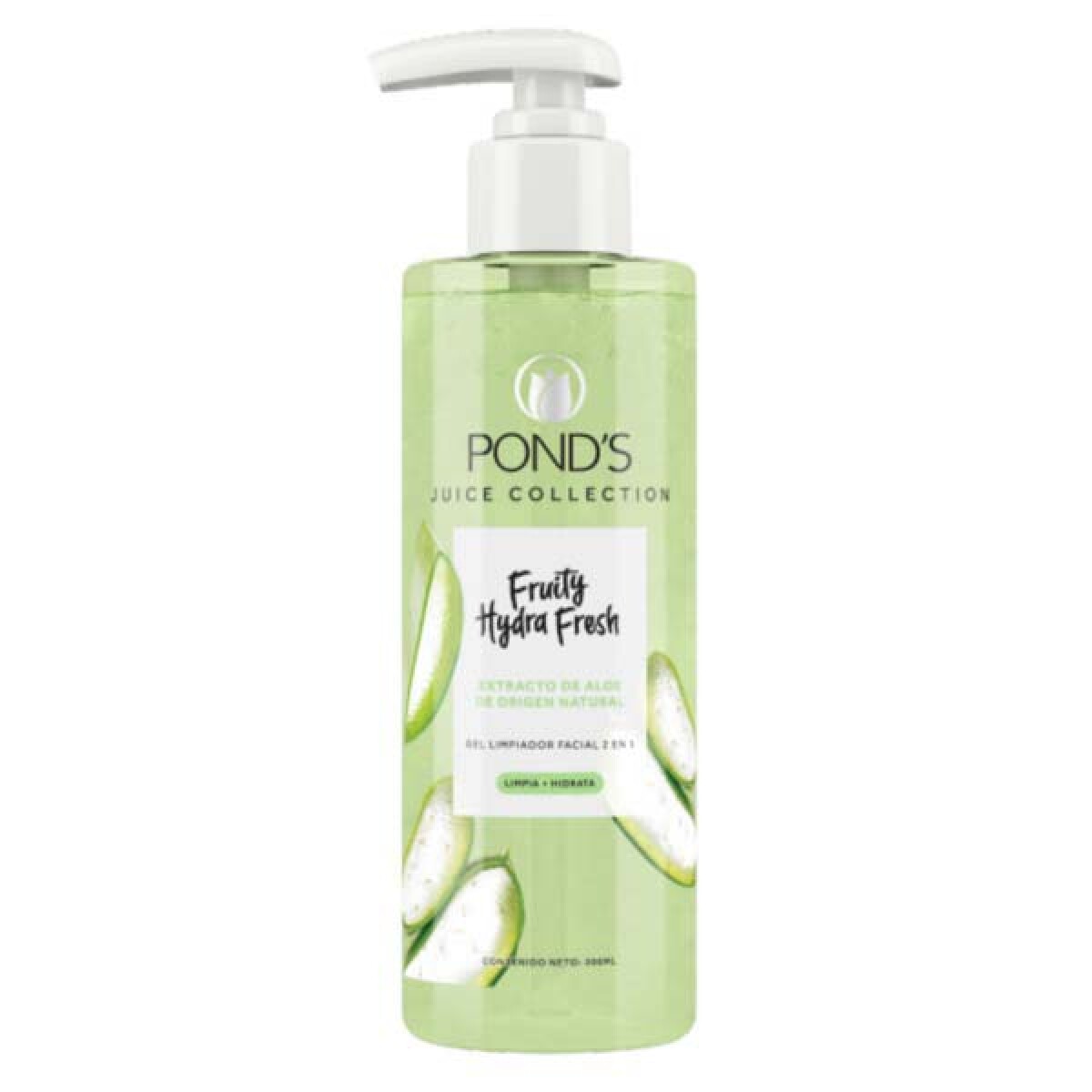 Gel de Limpieza Facial Pond’s Fruity Hydra Aloe 200ml 