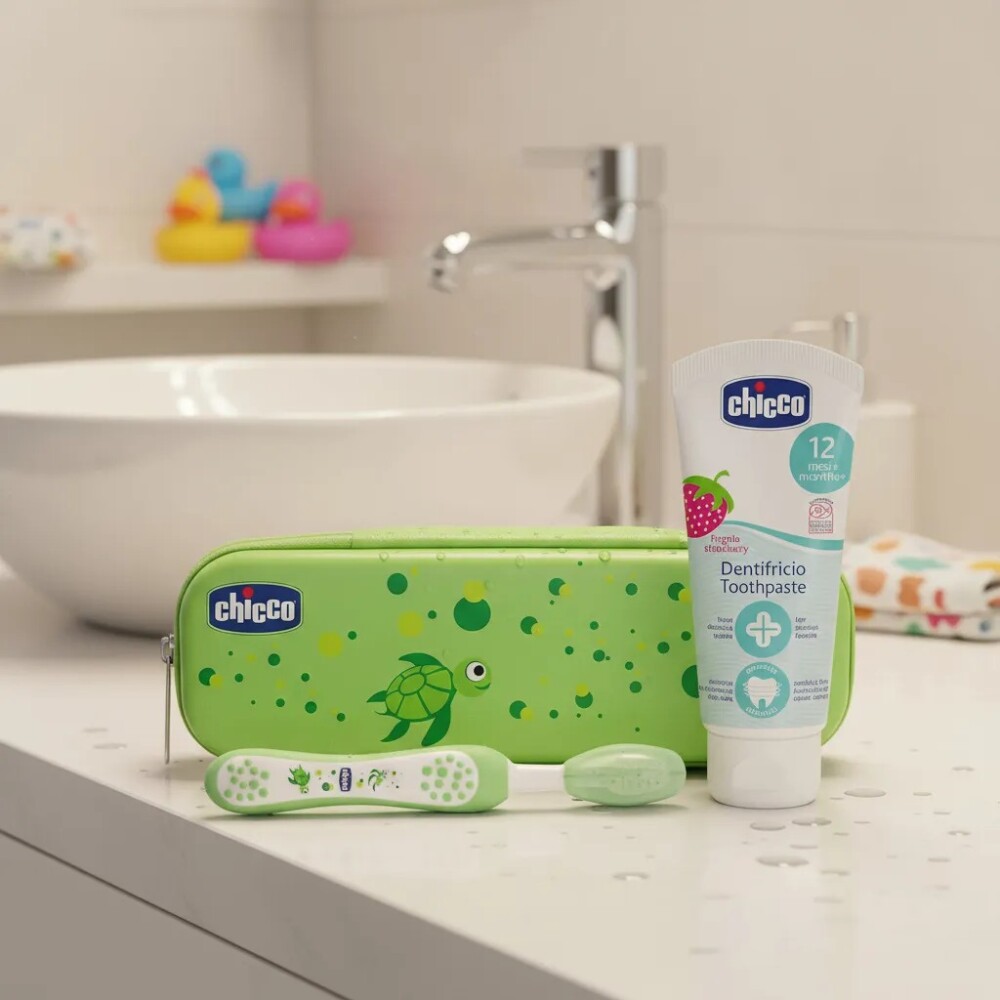 Set dental lata chicco verde Set dental lata chicco verde