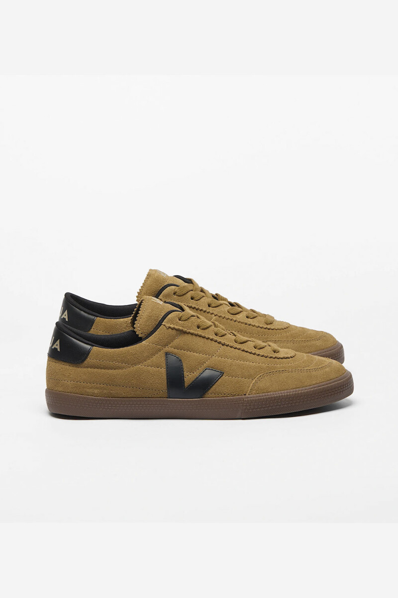PANENKA SUEDE TENT BLACK BARK Camel