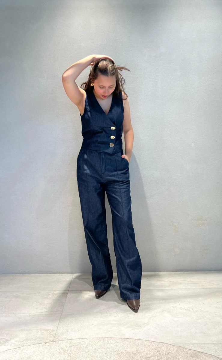 Pantalon Ema - Azul 