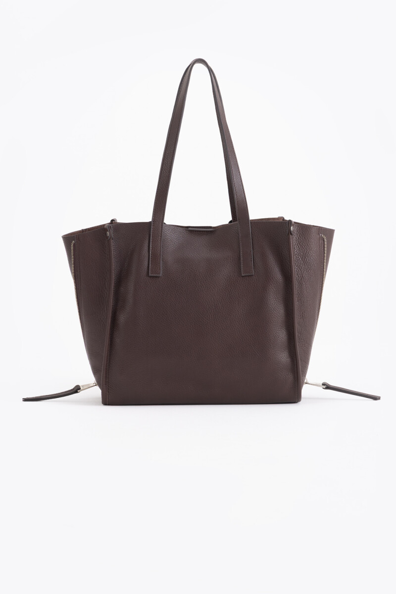 TOTE SCOTT Marron