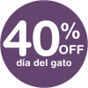 Promo Gato - Agosto 40%