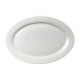 Fuente Ovalada 30.5cm Porcelana Blanca Fuente Ovalada 30.5cm Porcelana Blanca