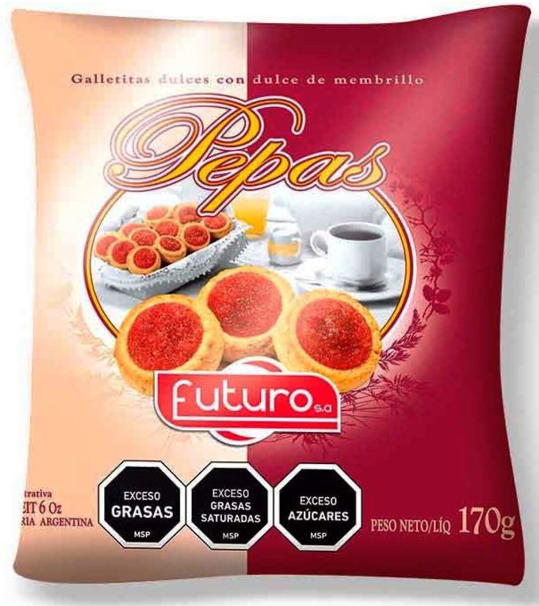 GALLETA PEPAS FUTURO 170G 