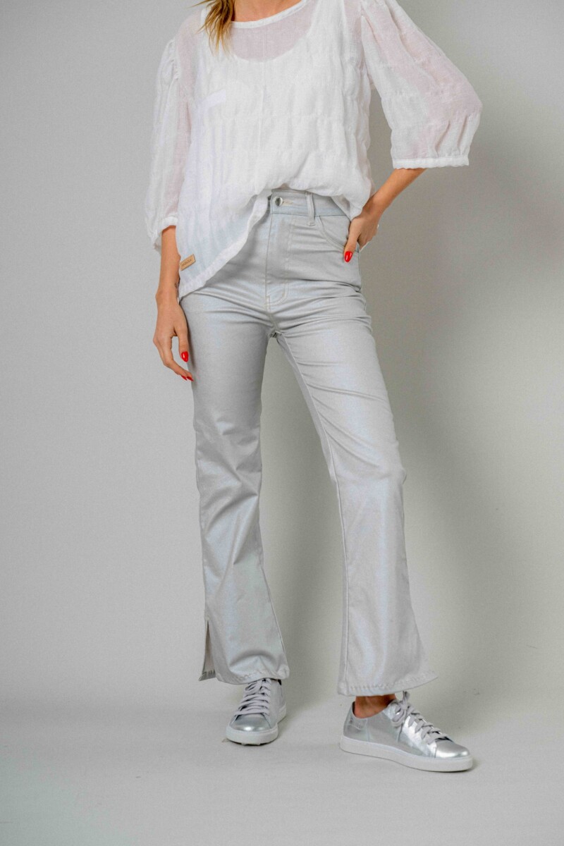 Pantalon Soho - Plateado 