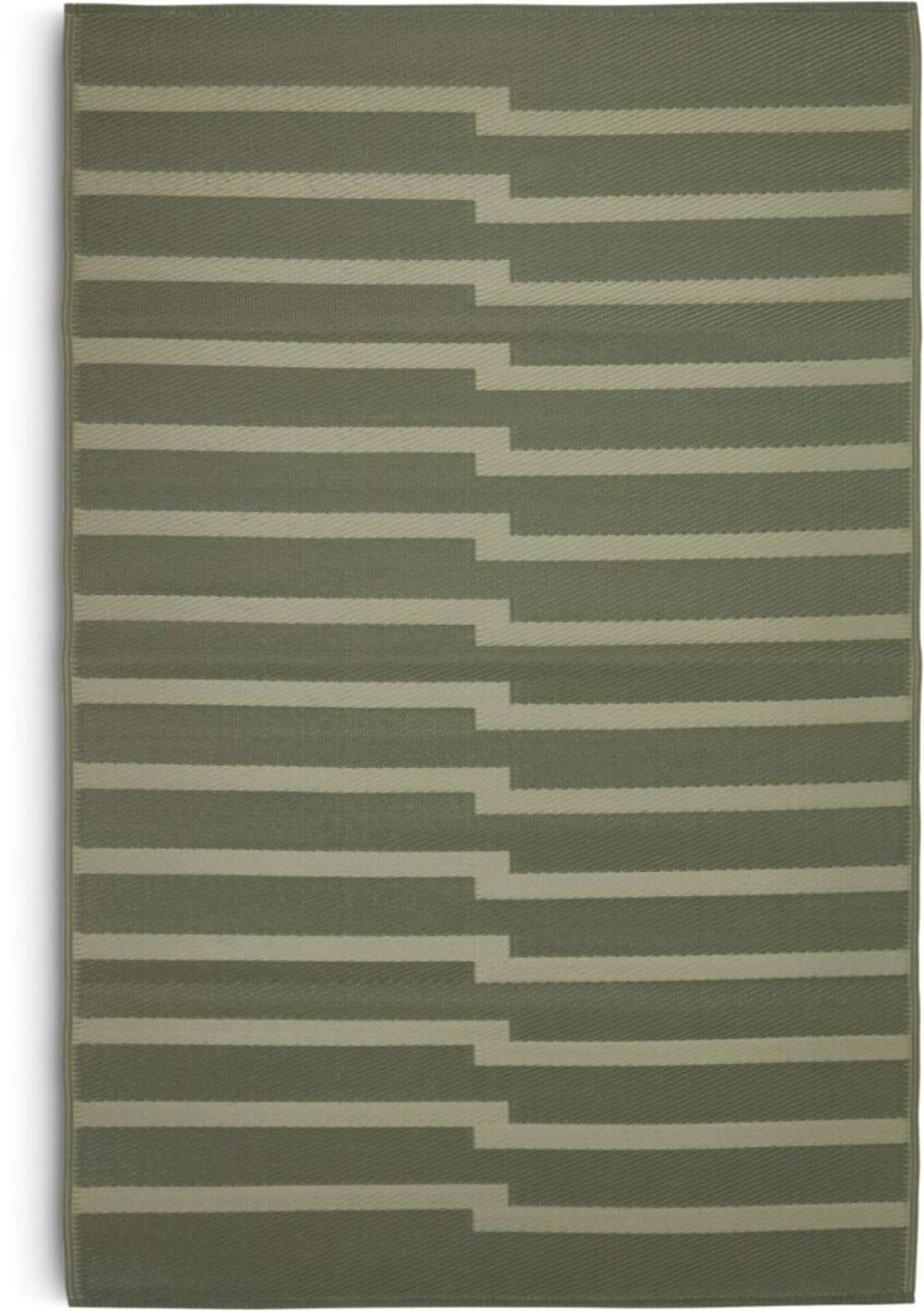 Alfombra Brokkurt 120X180 - Verde 