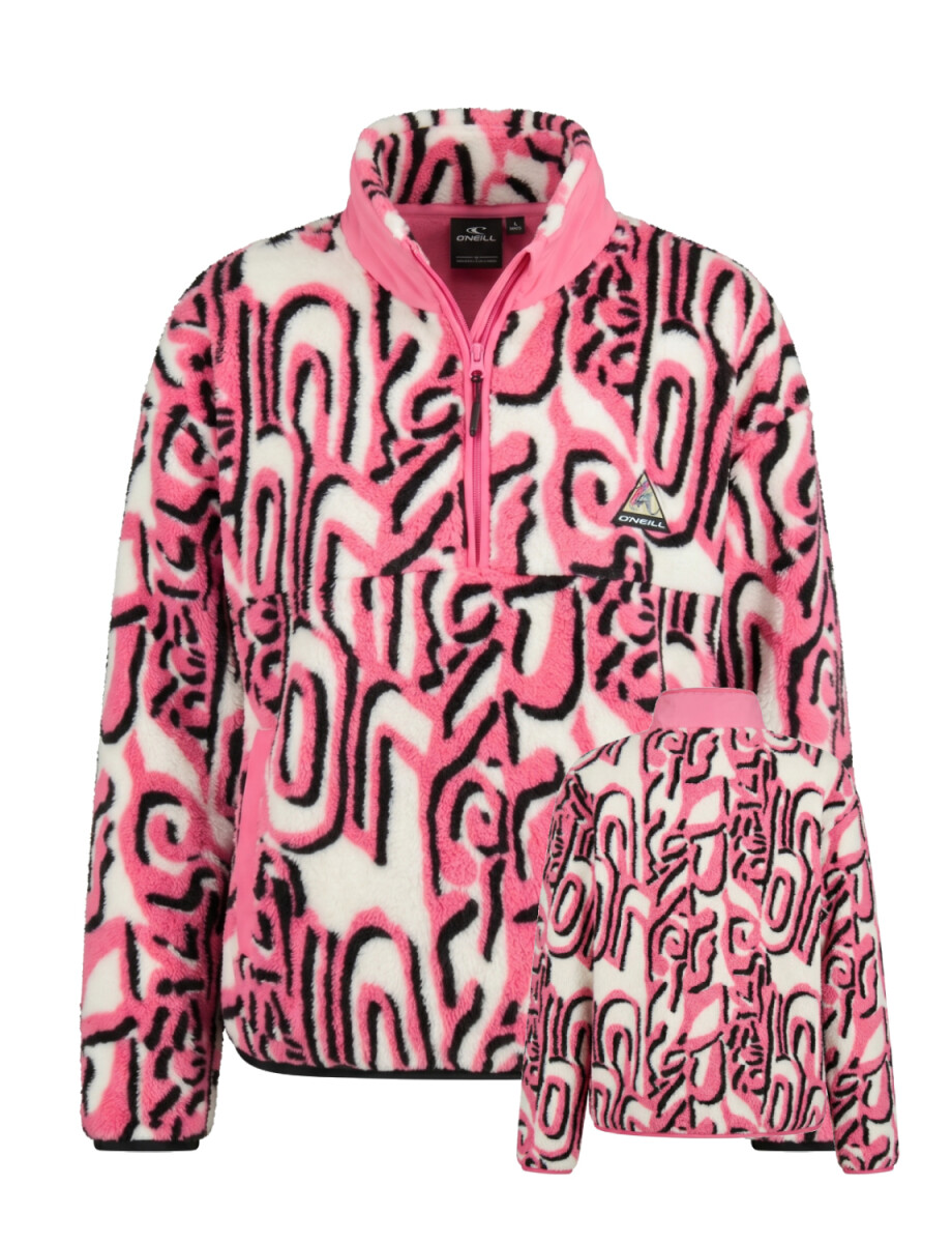 Campera O'Neill California Neo-Vintage - Rosa/Blanco 