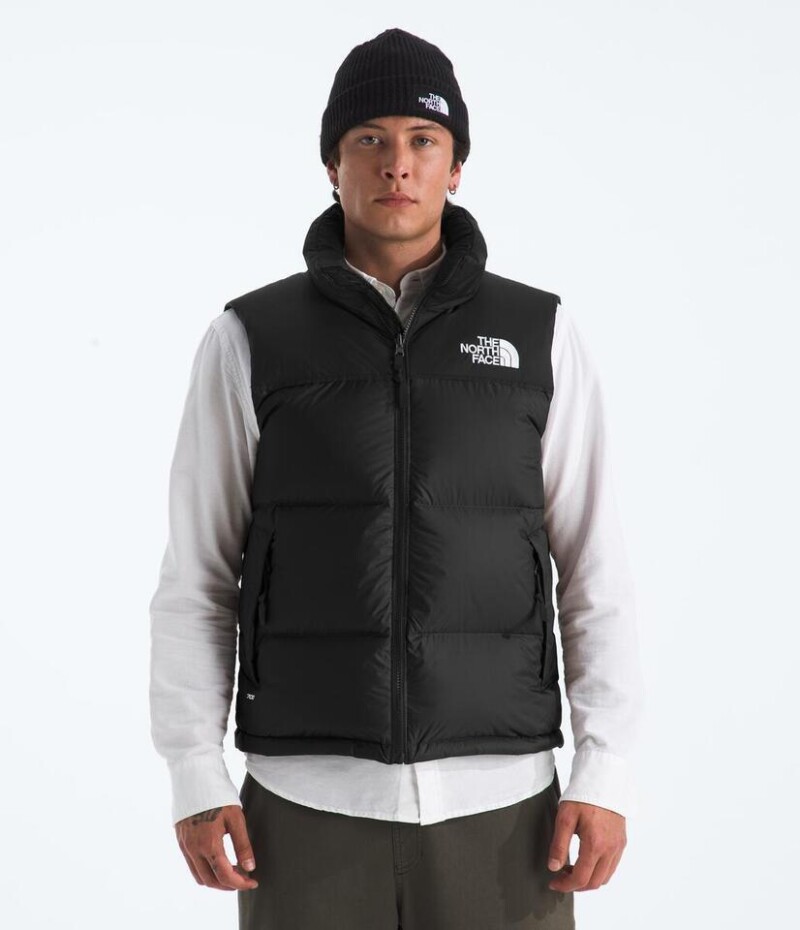 Chaleco Retro Nuptse 1996 hombre Tnf Black/r