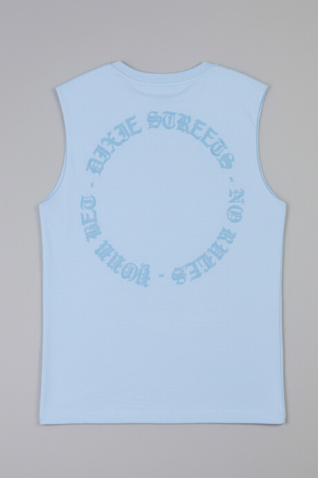 MUSCULOSA TAZO DIXIE Celeste