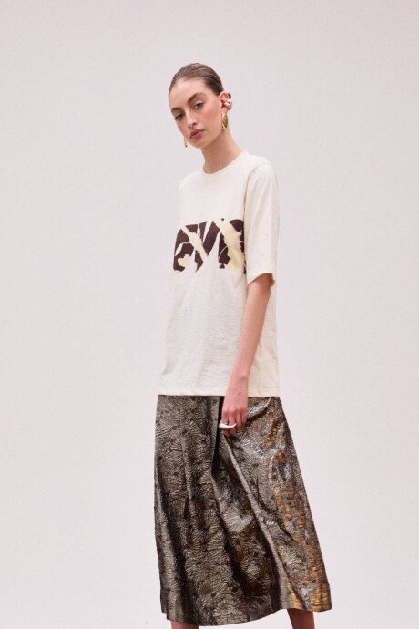Remera Love Cebra Cruda Remera Love Cebra Cruda