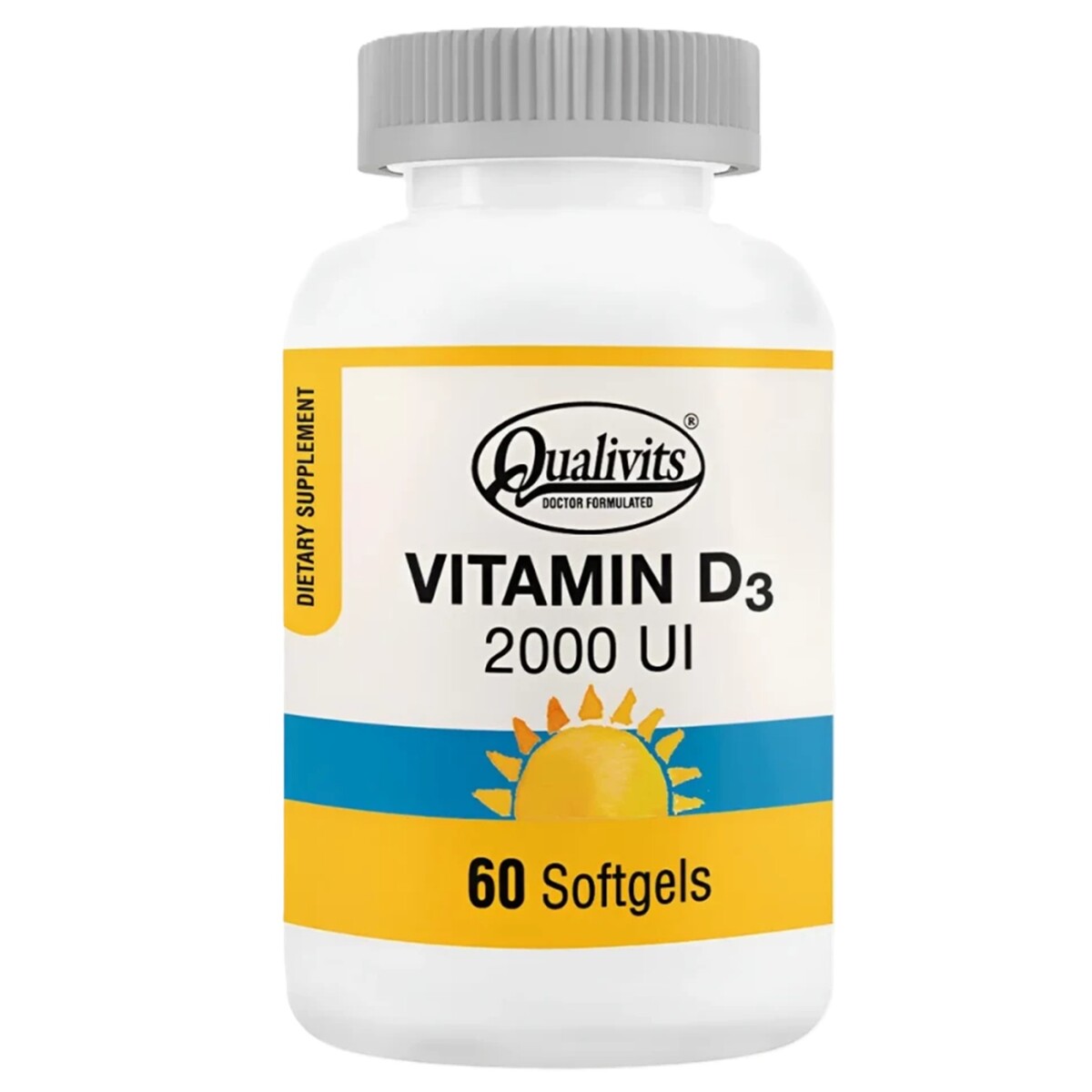 Vitamina D3 2000 Ui Qualivits 60 Caps. 