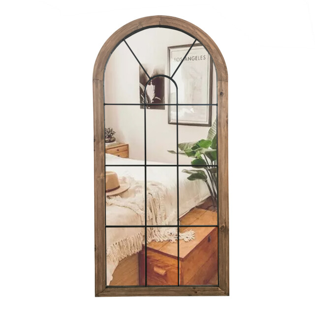 ESPEJO DE PIE MARCO Y DIVISORES EN MADERA MACIZA - LÍNEA RÚSTICA ESPEJO DE PIE MARCO Y DIVISORES EN MADERA MACIZA - LÍNEA RÚSTICA