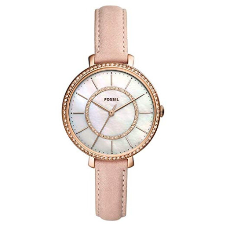 Reloj Fossil Fashion Cuero Rosa 0