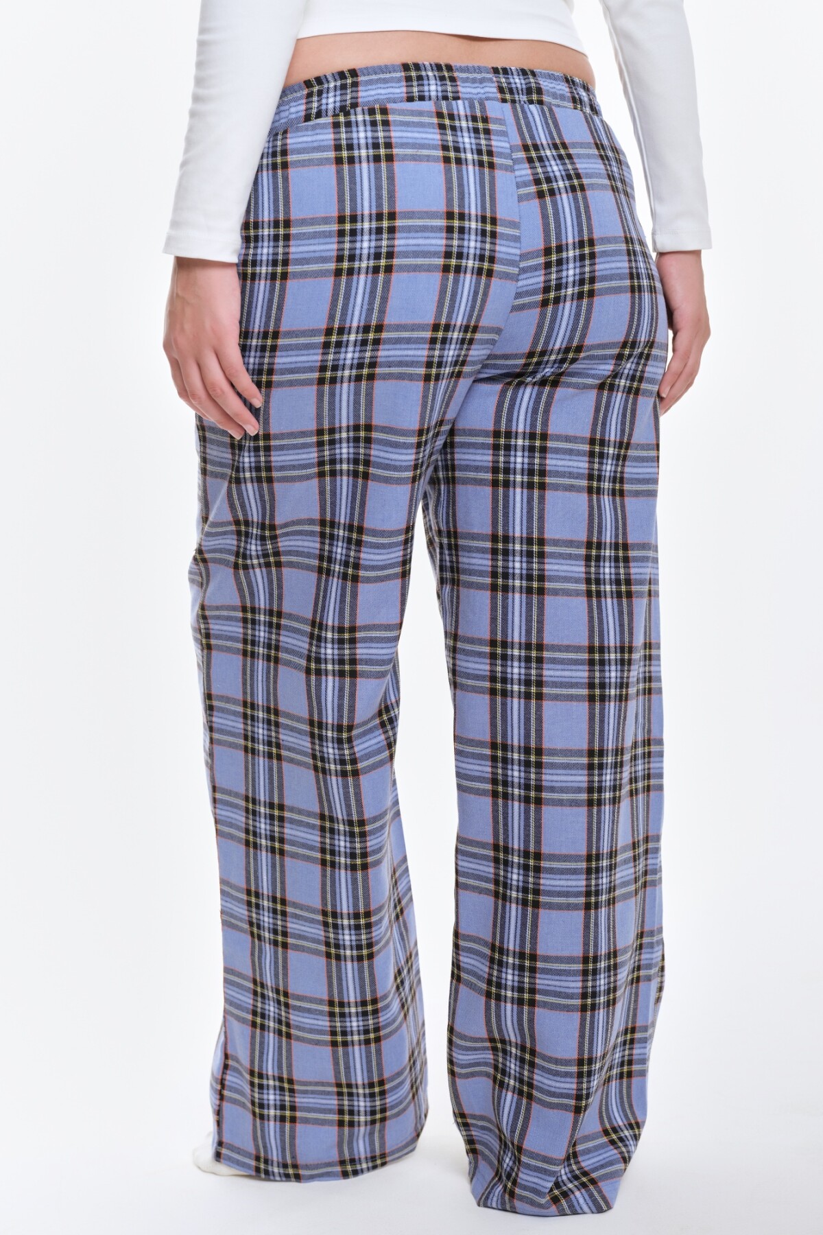 Pantalón Escoces Azul